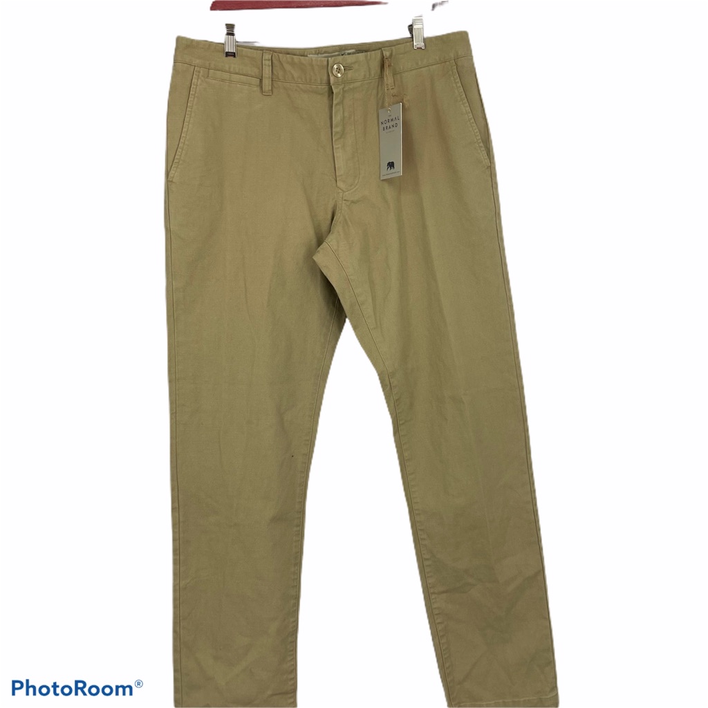 Normal Brand Straight Leg Khaki Pants 34 X 34